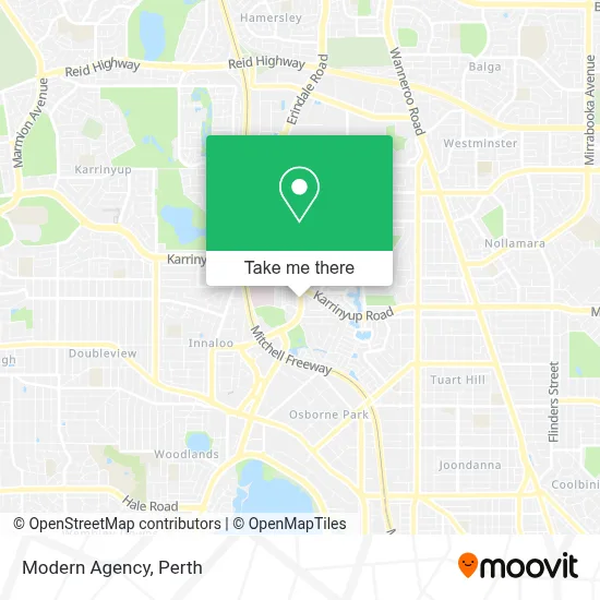 Mapa Modern Agency