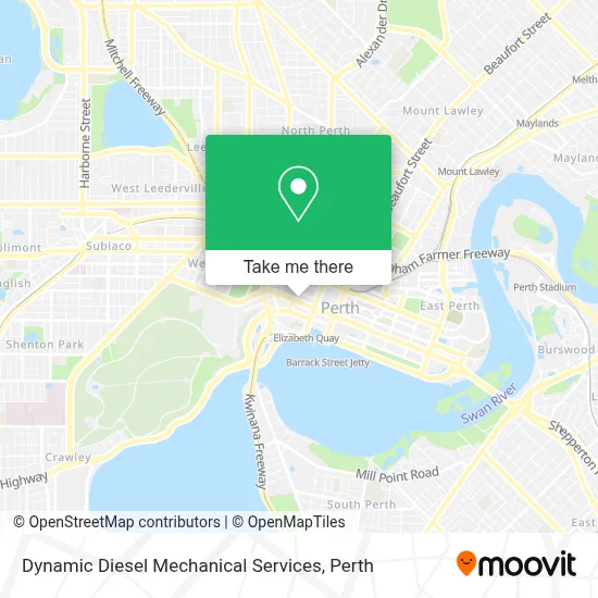 Mapa Dynamic Diesel Mechanical Services