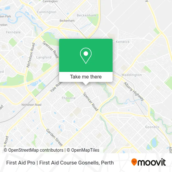 Mapa First Aid Pro | First Aid Course Gosnells