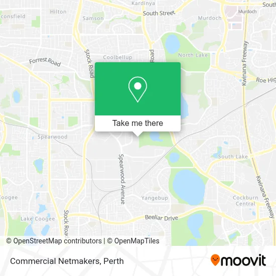 Commercial Netmakers map