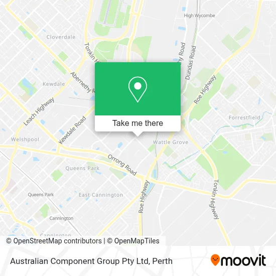 Mapa Australian Component Group Pty Ltd