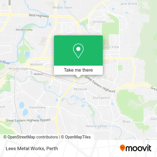 Mapa Lees Metal Works