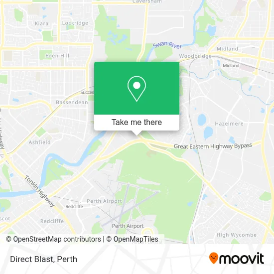 Mapa Direct Blast