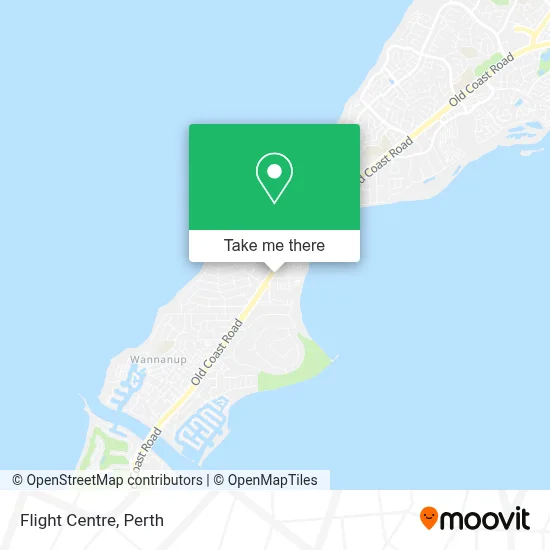 Mapa Flight Centre