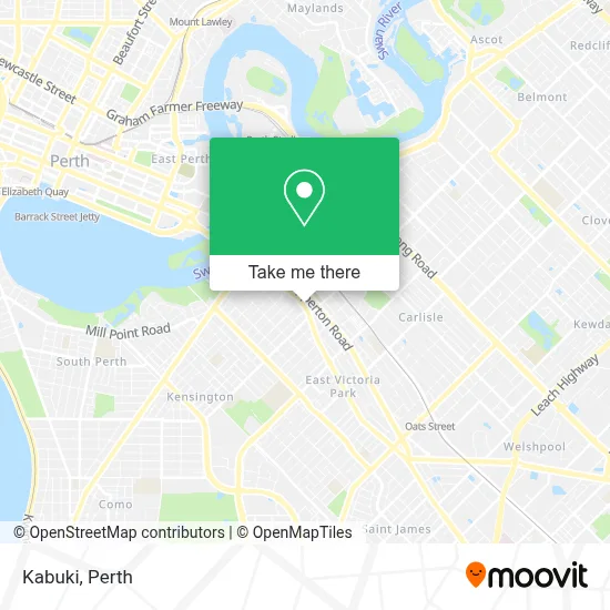 Mapa Kabuki
