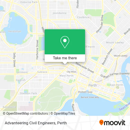 Mapa Advanteering Civil Engineers