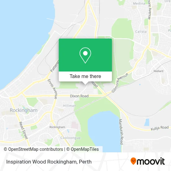 Mapa Inspiration Wood Rockingham