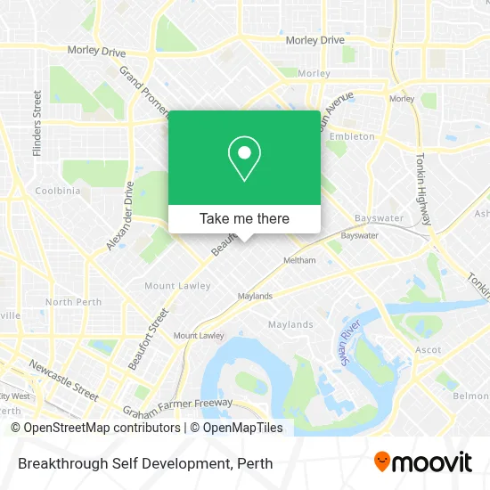 Breakthrough Self Development map