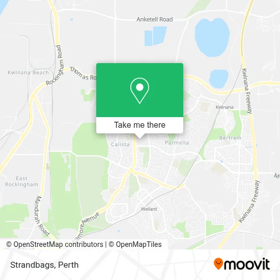 Mapa Strandbags