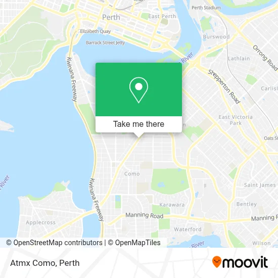 Atmx Como map