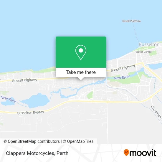 Mapa Clappers Motorcycles