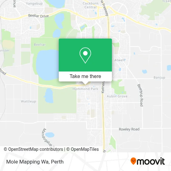 Mapa Mole Mapping Wa