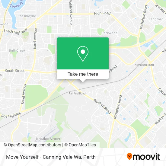 Mapa Move Yourself - Canning Vale Wa