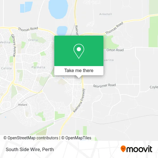 Mapa South Side Wire