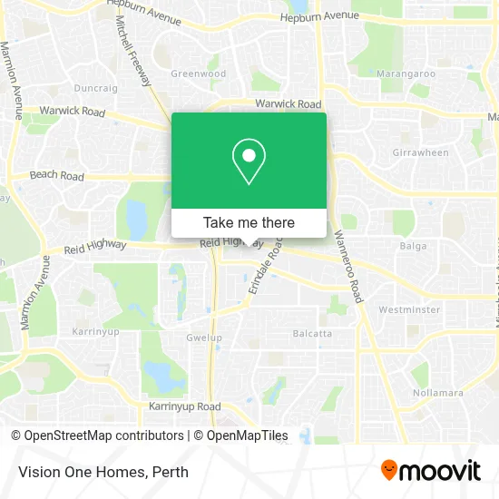Mapa Vision One Homes