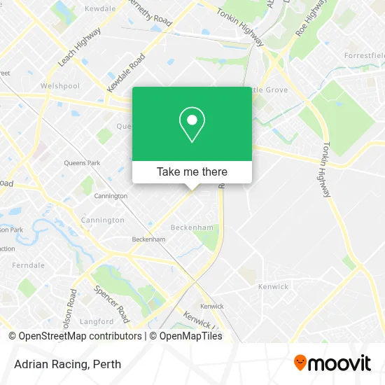 Mapa Adrian Racing