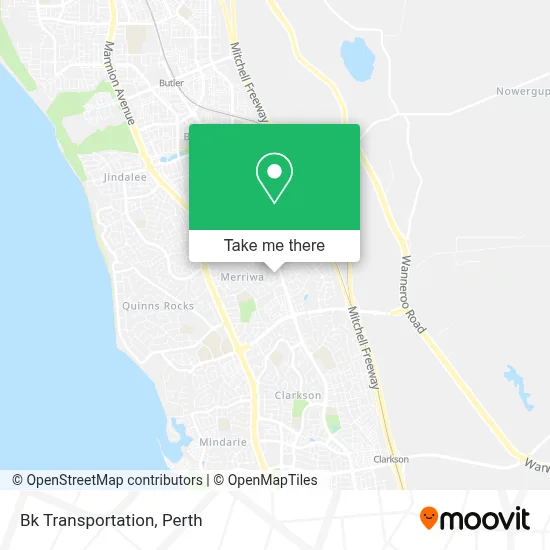 Mapa Bk Transportation