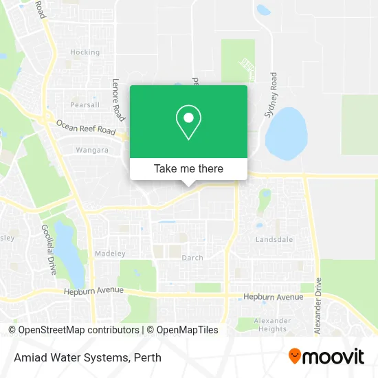 Mapa Amiad Water Systems