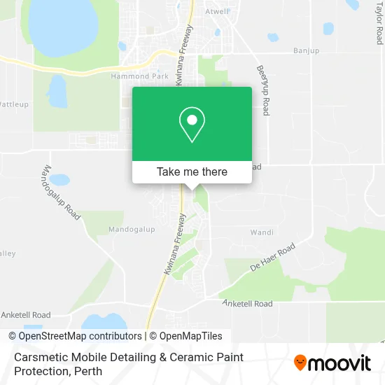 Mapa Carsmetic Mobile Detailing & Ceramic Paint Protection