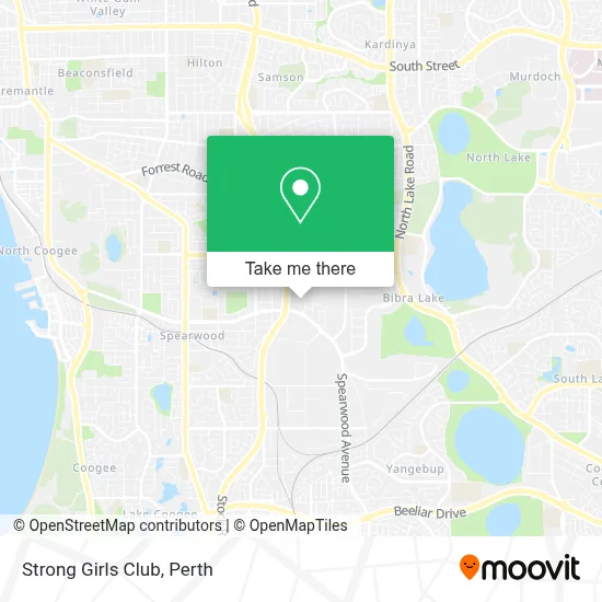 Mapa Strong Girls Club