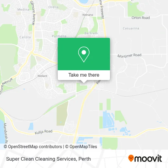 Mapa Super Clean Cleaning Services