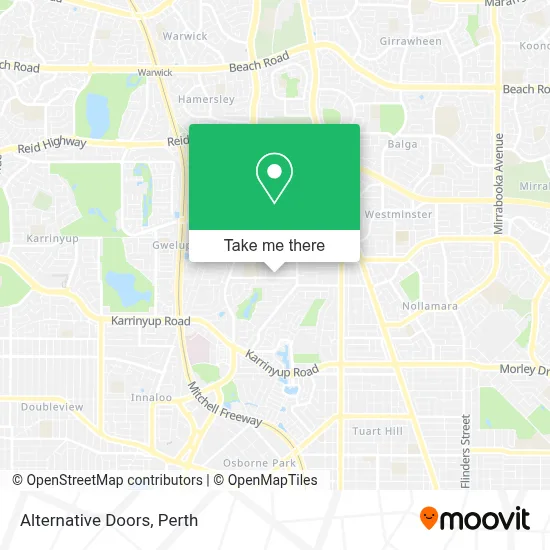 Mapa Alternative Doors