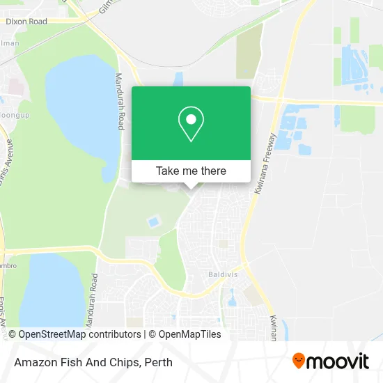Mapa Amazon Fish And Chips