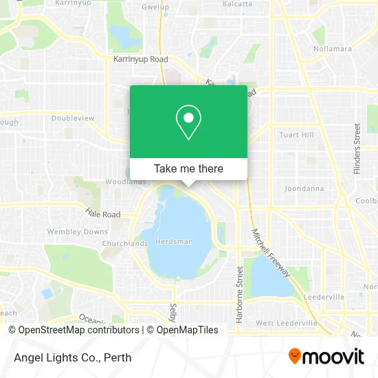 Mapa Angel Lights Co.