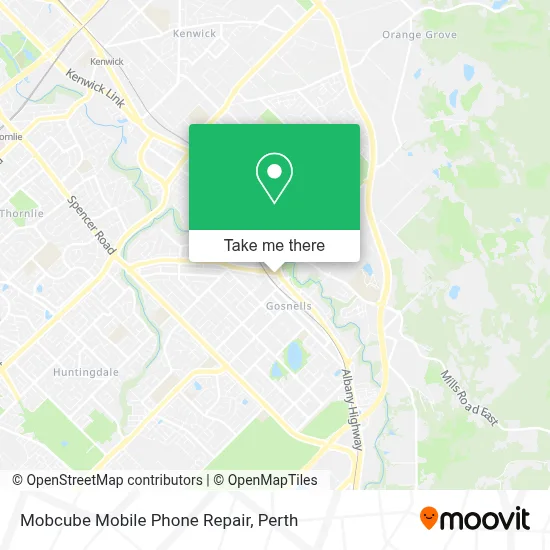 Mapa Mobcube Mobile Phone Repair