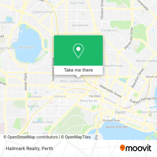 Hallmark Realty map