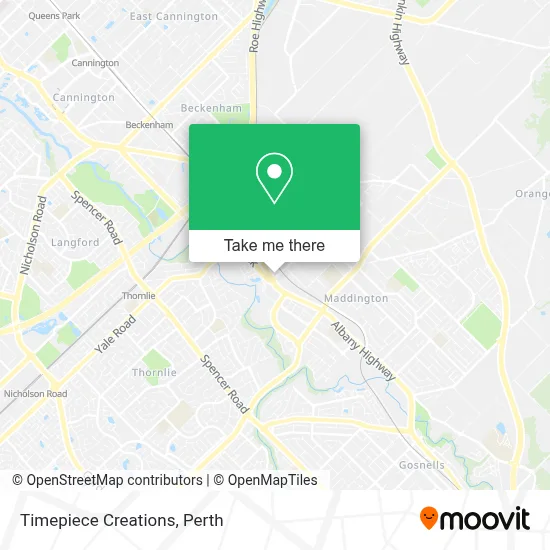 Mapa Timepiece Creations