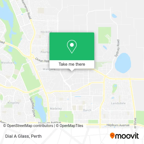 Mapa Dial A Glass