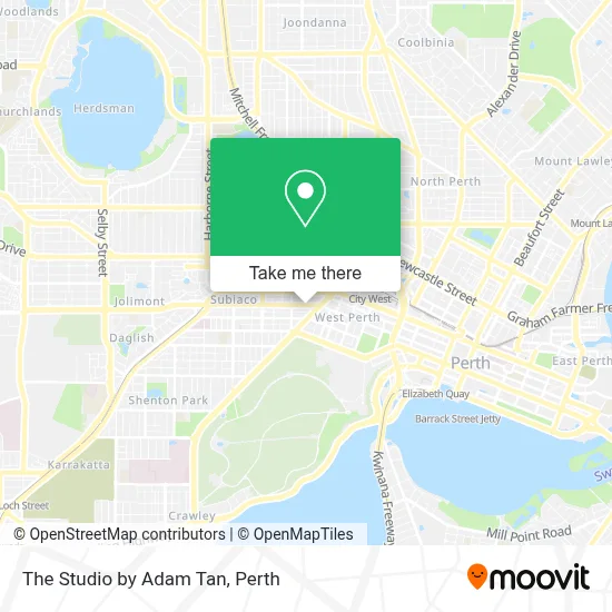 Mapa The Studio by Adam Tan