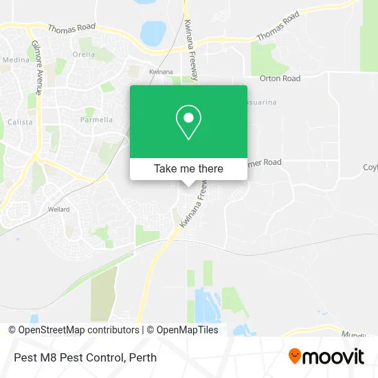 Mapa Pest M8 Pest Control