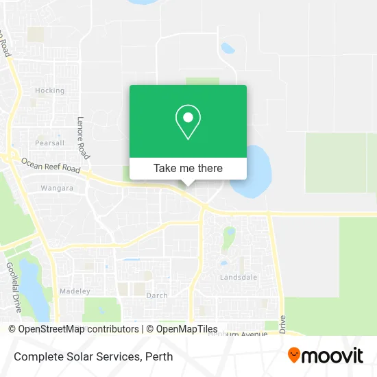 Complete Solar Services map