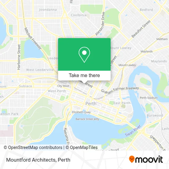 Mapa Mountford Architects