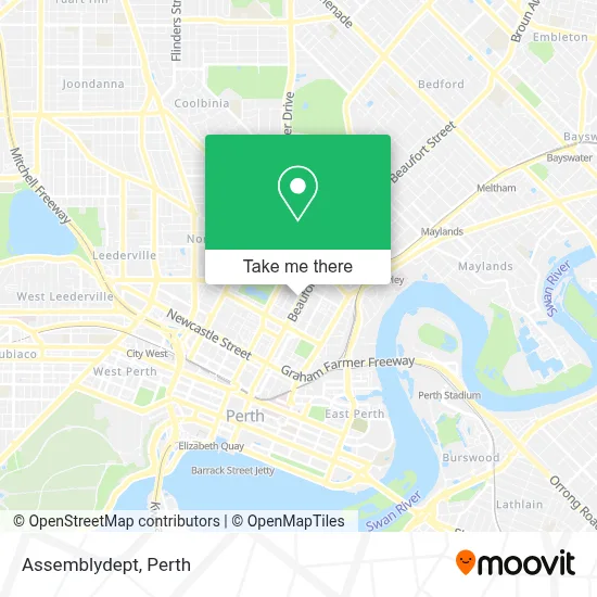 Assemblydept map