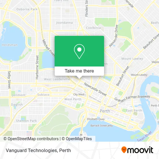 Mapa Vanguard Technologies