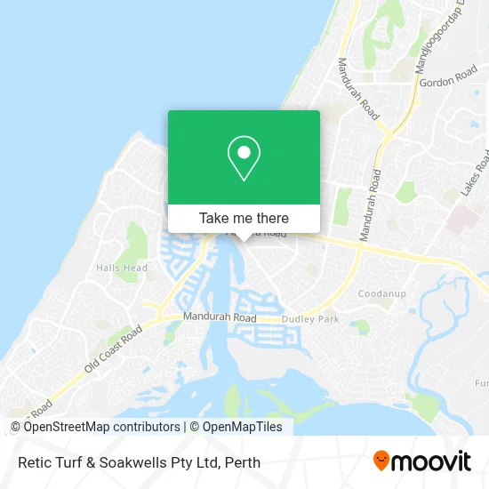 Retic Turf & Soakwells Pty Ltd map