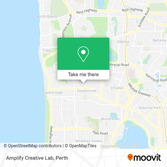 Amplify Creative Lab map