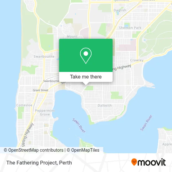 Mapa The Fathering Project