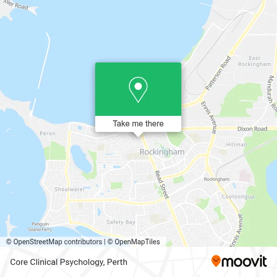 Mapa Core Clinical Psychology