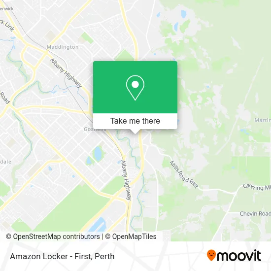 Amazon Locker - First map