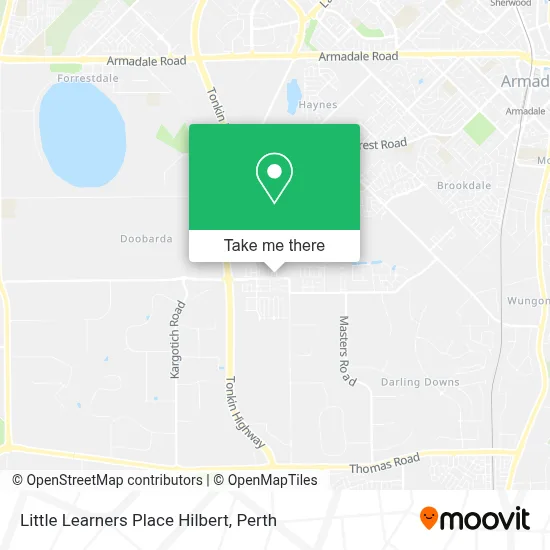 Mapa Little Learners Place Hilbert