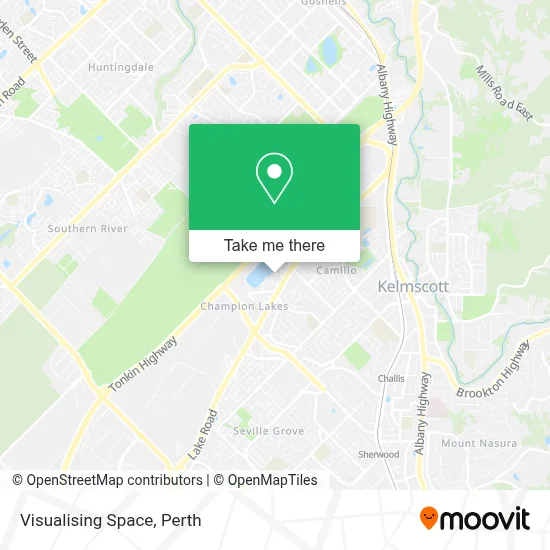 Mapa Visualising Space