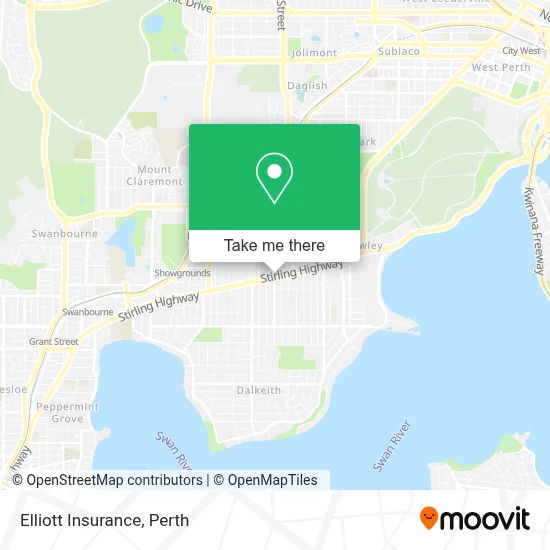 Elliott Insurance map