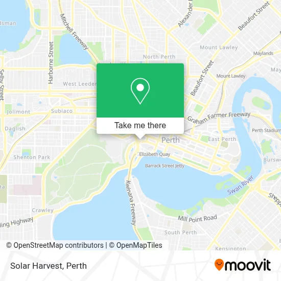 Mapa Solar Harvest