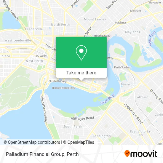 Mapa Palladium Financial Group