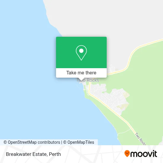 Mapa Breakwater Estate