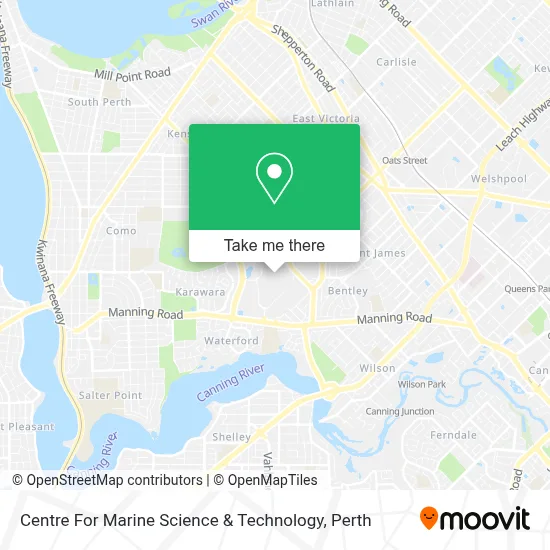 Mapa Centre For Marine Science & Technology